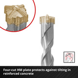 EINHELL Hammerbohrer-Satz SDS-plus, Ø 5-10 mm 5-teilig, 110/160 mm