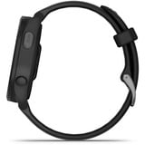Garmin Forerunner 165, Smartwatch schwarz/dunkelgrau, 20 mm, Silikon-Armband