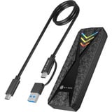 ICY BOX Spade Case 1805, Laufwerksgehäuse schwarz