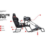 Next Level Racing GTLite Pro NLR-S031, Sim Rig schwarz