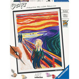 Ravensburger CreArt ART Collection - Munch: Der Schrei, Malen 