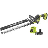 Ryobi ONE+ Akku-Heckenschere RY18HT50A-120, 18Volt grün/schwarz, Li-Ionen Akku 2,0Ah