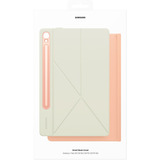 SAMSUNG Smart Book Cover, Tablethülle orange/mint, Samsung Galaxy Tab S9 | S9 FE | S10 FE | S10 Lite