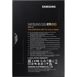 Samsung 870 EVO 500 GB, SSD SATA 6 Gb/s, 2,5", intern