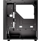 Sharkoon RGB WAVE Generalüberholt, Tower-Gehäuse schwarz, Seitenteil aus gehärtetem Glas