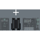 Wera Tool-Check Modular Set Imperial 1, mit 3 Werkzeugmodulen, Bit-Satz schwarz/grün, 50-teilig, zöllig, inkl. 1/4" Bit-Ratsche, Winkelschlüssel