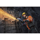 Bosch Professional Akku-Winkelschleifer GWS 18V-11PS Professional solo, 18Volt blau/schwarz, ohne Akku und Ladegerät, mit Vibration Control-Zusatzhandgriff 