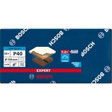 Bosch Professional Expert C470 Schleifblatt, Ø 150mm, K40 50 Stück, für Exzenterschleifer