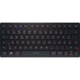 CHERRY KW 9200 MINI, Tastatur schwarz, DE-Layout, Cherry SX-Scherentechnologie