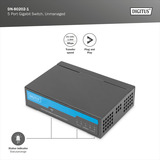 Digitus 5-Port Gigabit DN-80202-1, Switch 
