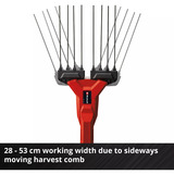 EINHELL Power X-Change Akku-Oliven-/Obstrüttler GE-FS 18/53 Li-Solo, 18Volt, Obstpflücker rot/schwarz, ohne Akku und Ladegerät, mit Teleskop-Stiel
