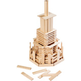 Eichhorn Holzbaukasten, Konstruktionsspielzeug 200 Teile