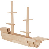 Eichhorn Holzbaukasten, Konstruktionsspielzeug 200 Teile