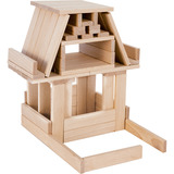 Eichhorn Holzbaukasten, Konstruktionsspielzeug 200 Teile
