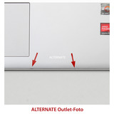 HP 17-cp3285ng, Notebook silber, AMD Ryzen 7 7730U, AMD Radeon Graphics, 16 GB DDR4, 512 GB (512 GB SSD), ohne Betriebssystem