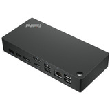 Lenovo ThinkPad Universal USB-C Dock Generalüberholt, Dockingstation schwarz
