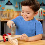 MGA Entertainment Litte Tikes Creative Construction - Hammer- und Nagel-Set, Kinderwerkzeug 