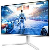 Philips Evnia 27M2N6501L QD-OLED, Gaming-Monitor 67.3 cm (26.5 Zoll), weiß, QHD, HDMI, DP, Ambiglow, USB-Hub, 240Hz Panel