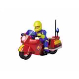 Simba Feuerwehrmann Sam Feuerwehr Motorrad mit Figur, Spielfahrzeug 