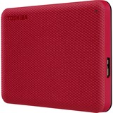 Toshiba Canvio Advance 4 TB, Externe Festplatte rot, Micro-USB-B 3.2 Gen 1 (5 Gbit/s)