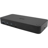 i-tec USB 3.0 / USB-C / TB, 3x 4K Docking Station + Power Delivery 100W, Dockingstation schwarz, HDMI, DisplayPort, Power Delivery