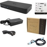 i-tec USB 3.0 / USB-C / TB, 3x 4K Docking Station + Power Delivery 100W, Dockingstation schwarz, HDMI, DisplayPort, Power Delivery