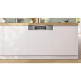 Bosch SMI4EVS08E Serie 4, Spülmaschine edelstahl (gebürstet), 60 cm, Home Connect