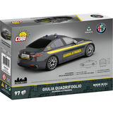 COBI Giulia Quadrifoglio Guardia di Finanza, Konstruktionsspielzeug Maßstab 1:35