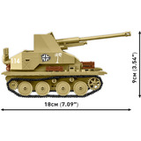 COBI Sd.Kfz.139 Marder III, Konstruktionsspielzeug Maßstab 1:35