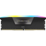 Corsair DIMM 96 GB DDR5-6400 (4x 24 GB) Quad-Kit, Arbeitsspeicher schwarz, CMH96GX5M4B6400C32, Vengeance RGB, INTEL XMP