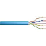 Digitus Professional Cat.6a U/UTP Verlegekabel simplex, Dca blau, 500 Meter Trommel