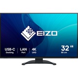 EIZO EV3240X-BK, LED-Monitor 80 cm (32 Zoll), schwarz, UltraHD/4K, IPS, LAN, USB-C