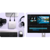 GEEKOM A6, Mini-PC silber, Windows 11 Pro