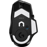 Logitech G502 X Plus, Gaming-Maus schwarz, LIGHTSPEED, HERO 25K, Windows/macOS