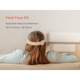 Renpho Augenmassagegerät Eyeris 3  roségold, Sprachsteuerung