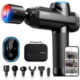 Renpho Power+ Thermacool Massage Gun, Massagegerät schwarz