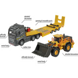 Simba Volvo FH16 Truck + Wheel Loader, Spielfahrzeug 