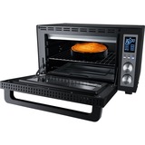 Steba Digitaler Grillbackofen KB E300, Mini-Backofen schwarz/silber