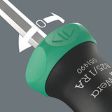 Wera Kraftform Kompakt 27 RA 2, Bit-Satz schwarz/grün, 6-teilig, 1/4", mit Ratschenfunktion