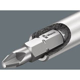 Wera Kraftform Kompakt 27 RA 2, Bit-Satz schwarz/grün, 6-teilig, 1/4", mit Ratschenfunktion