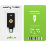 Yubico YubiKey 5C NFC, Sicherheitsschlüssel schwarz/gold, 2er Pack