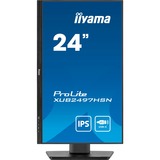 iiyama ProLite XUB2497HSN-B2, LED-Monitor 60.5 cm (23.8 Zoll), schwarz (matt), FullHD, IPS, USB-C, RJ-45, 100Hz Panel