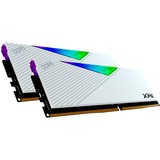 ADATA DIMM 64 GB DDR5-6000 (2x 32 GB) Dual-Kit, Arbeitsspeicher weiß, AX5U6000C3032G-DCLARWH, Lancer RGB, INTEL XMP