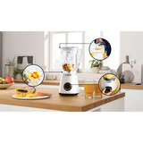 Bosch Home Serie 4 Standmixer VitaPower MMB6141W weiß, 1.200 Watt, 1,5 Liter
