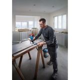 Bosch Professional Akku-Kantenfräse /-Laminatschneider GLF 18V-8 Professional solo, 18Volt, Oberfräse blau/schwarz, ohne Akku und Ladegerät