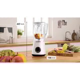 Bosch Serie 4 Standmixer VitaPower MMB6141W weiß, 1.200 Watt, 1,5 Liter
