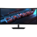 GIGABYTE G34WQC2, Gaming-Monitor 86.4 cm (34 Zoll), schwarz/grau, WQHD, VA, Curved, FreeSync Premium, Adaptive Sync, 200Hz Panel