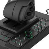 HORI HOTAS Flight Control System & Mount schwarz, für PC