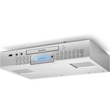 Karcher RA 2050, Kompaktanlage silber, Küchenradio zur Unterbaumontage, CD/MP3-Player, USB