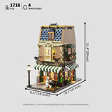 Lumibricks Buch-Café, Konstruktionsspielzeug 